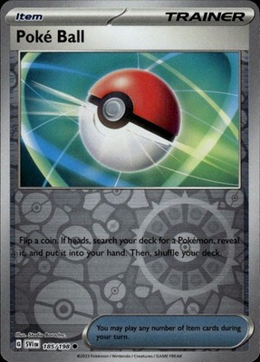 Poke Ball 185/198 Scarlet & Violet Ungraded