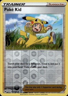 Poke Kid 173/202 Sword & Shield Ungraded