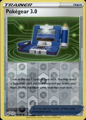 Pokegear 3.0 174/202 Sword & Shield Ungraded