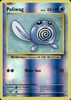 Poliwag 23/108 Evolutions Ungraded
