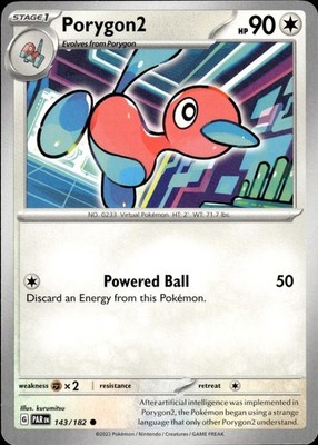 Porygon2 143/182 Paradox Rift Ungraded
