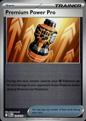 Premium Power Pro 124/132 Mega Evolution Ungraded