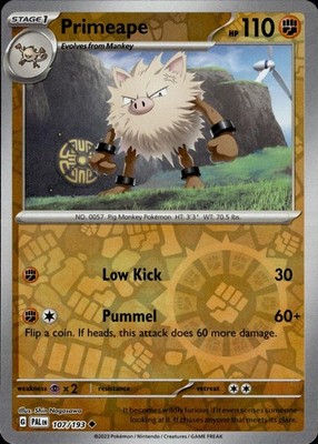 Primeape 107/193 Paldea Evolved Ungraded