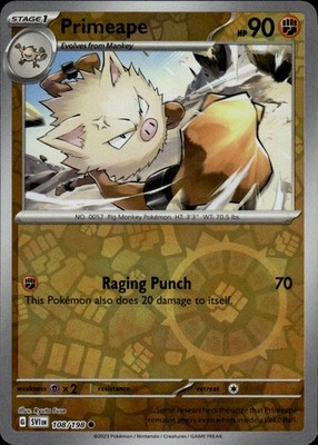 Primeape 108/198 Scarlet & Violet Ungraded