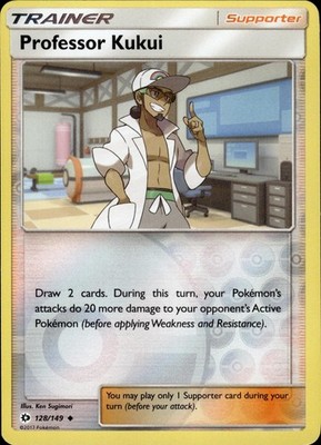 Professor Kukui 128/149 SM Base Set Ungraded