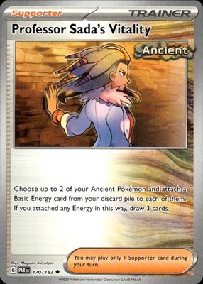 Professor Sada's Vitality 170/182 Paradox Rift Ungraded