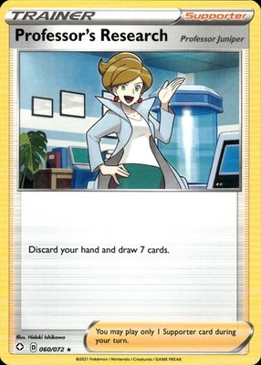 Professor's Research 060/072 Shining Fates Ungraded