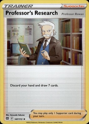 Professor's Research 147/172 Brilliant Stars Ungraded