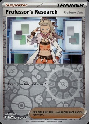 Professor's Research 189/198 Deck Exclusives Ungraded