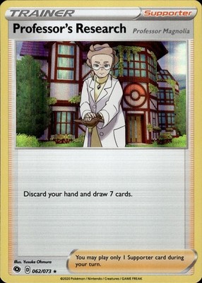 Professor's Research (Professor Magnolia) 062/073 Champion's Path Ungraded