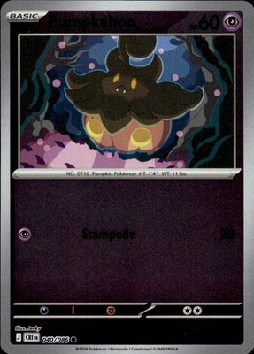 Pumpkaboo 040/086 Chaos Rising Ungraded
