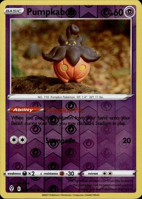 Pumpkaboo 076/203 Evolving Skies Ungraded