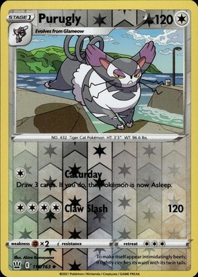 Purugly 116/163 Battle Styles Ungraded