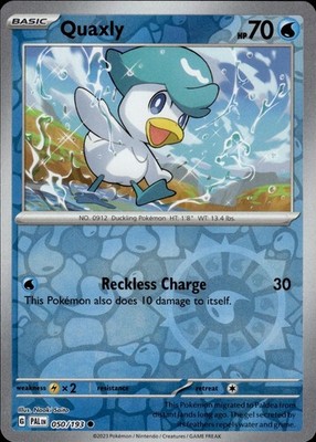 Quaxly 050/193 Paldea Evolved Ungraded
