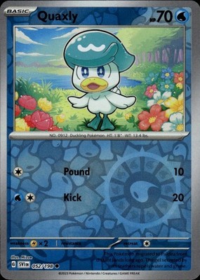 Quaxly 052/198 Scarlet & Violet Ungraded
