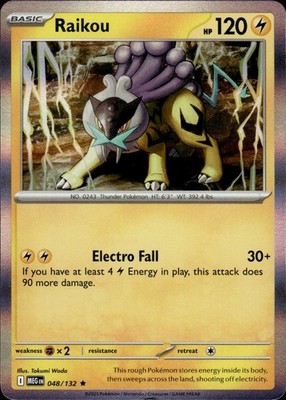 Raikou 048/132 Mega Evolution Ungraded