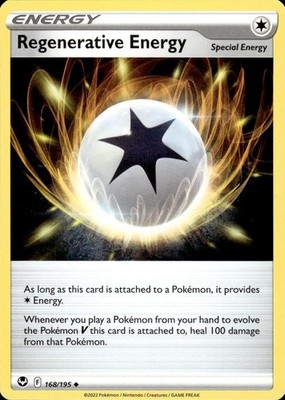 Regenerative Energy 168/195 Silver Tempest Ungraded