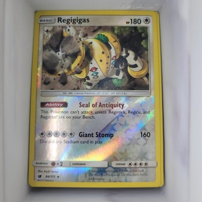 Regigigas 84/111 Crimson Invasion Ungraded