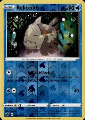 Relicanth 040/189 Darkness Ablaze Ungraded