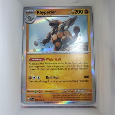 Rhyperior 76/142 Stellar Crown Ungraded