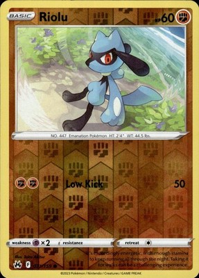 Riolu 071/159 Crown Zenith Ungraded