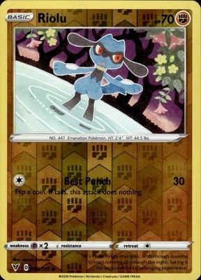 Riolu 090/185 Vivid Voltage Ungraded