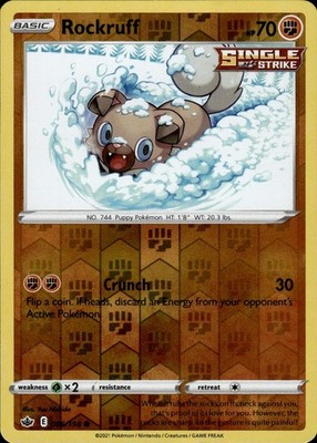 Rockruff 086/198 Chilling Reign Ungraded