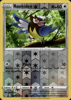 Rookidee 154/189 Darkness Ablaze Ungraded