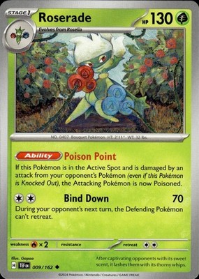 Roserade 009/162 Temporal Forces Ungraded