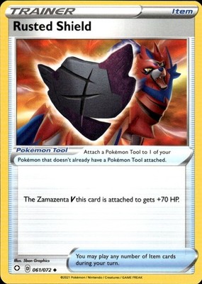 Rusted Shield 061/072 Shining Fates Ungraded