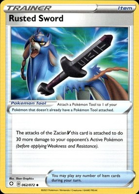 Rusted Sword 062/072 Shining Fates Ungraded