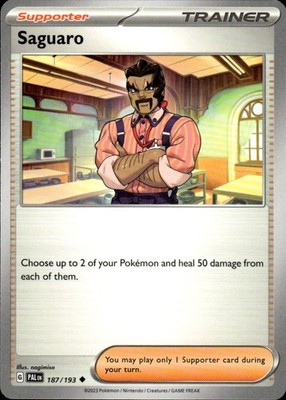 Saguaro 187/193 Paldea Evolved Ungraded