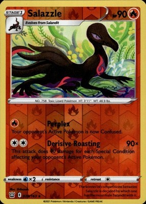 Salazzle 028/163 Battle Styles Ungraded