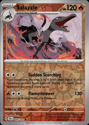 Salazzle 24/142 Stellar Crown Ungraded