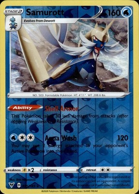Samurott 035/185 Vivid Voltage Ungraded