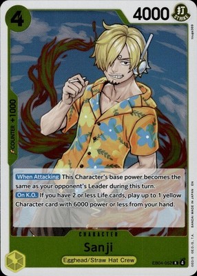 Sanji EB04-052 Adventure on Kami's Island Ungraded