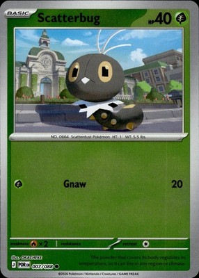 Scatterbug 007/088 Perfect Order Ungraded