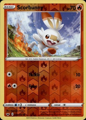Scorbunny 031/202 Sword & Shield Ungraded