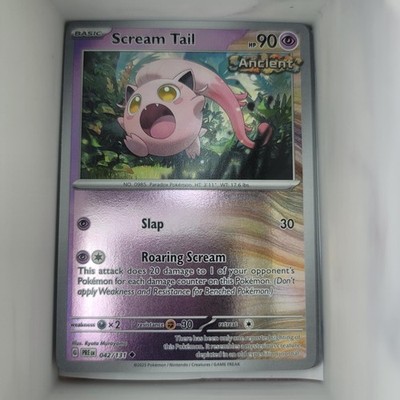 Scream Tail 042/131 SV: Prismatic Evolutions Ungraded