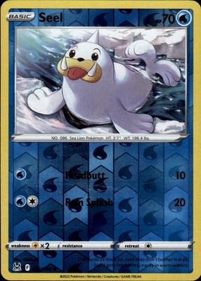 Seel 033/196 Lost Origin Ungraded