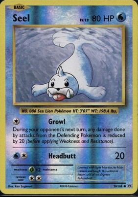 Seel 28/108 Evolutions Ungraded