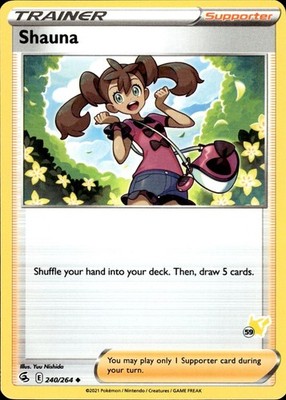 Shauna (#24 Pikachu Stamped) 240/264 Battle Academy 2022 Ungraded
