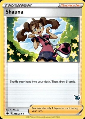 Shauna (Eevee Stamped) 240/264 Battle Academy 2022 Ungraded
