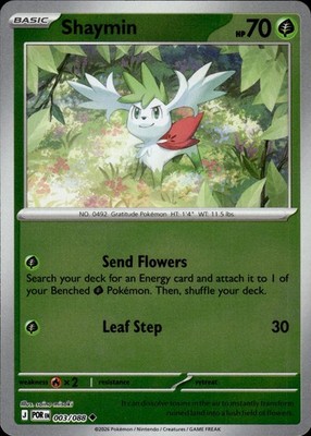 Shaymin 003/088 Perfect Order Ungraded