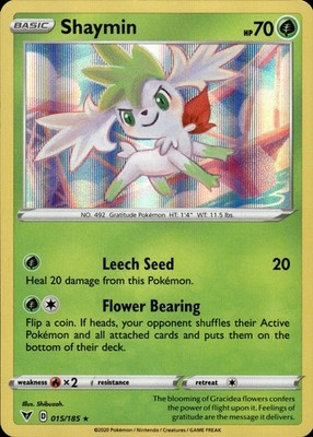 Shaymin 015/185 Vivid Voltage Ungraded