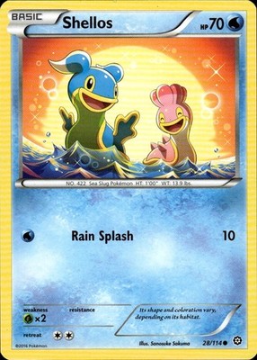 Shellos 28/114 Steam Siege Ungraded