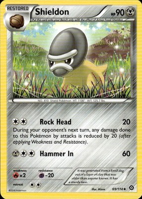 Shieldon 69/114 Steam Siege Ungraded