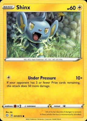 Shinx 031/072 Shining Fates Ungraded