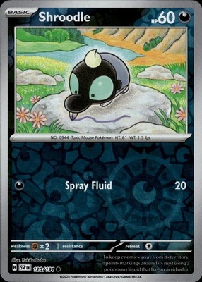 Shroodle 120/191 Surging Sparks Ungraded