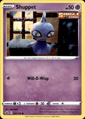 Shuppet 062/198 Chilling Reign Ungraded